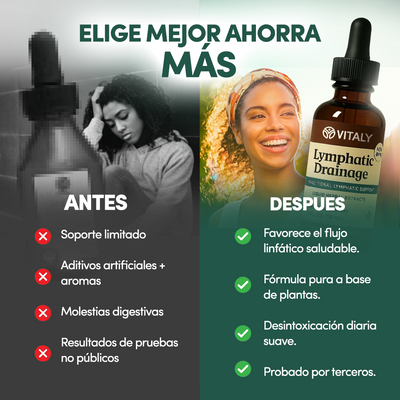 Vitaly® - Gotas de Drenaje Linfático