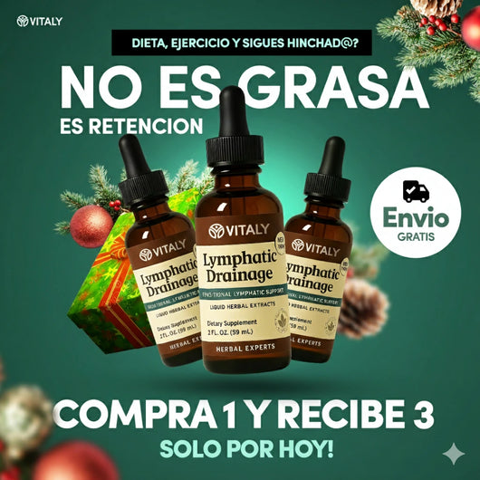 Vitaly® - Gotas de Drenaje Linfático